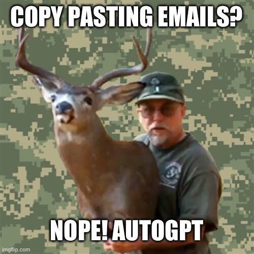 reject copy and pasting, embrace Chuck Testa